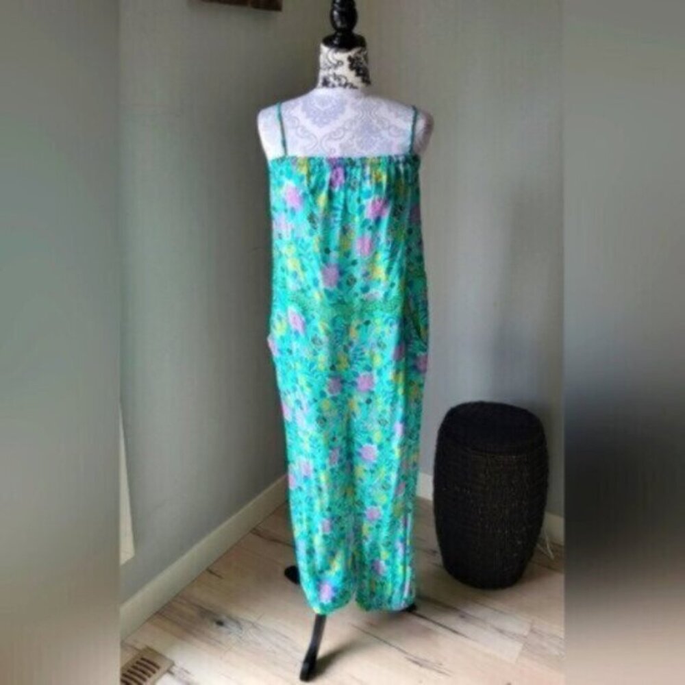 Anthropologie Floral print Jumpsuit NWT Women's Sz M